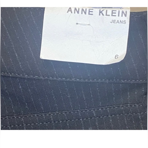 Anne Klein Skinny Ankle Pinstripe 6 NWT - Picture 3 of 6